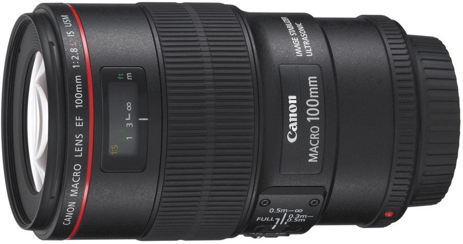 бъектив Canon EF 100mm f/2.8L Macro IS USM